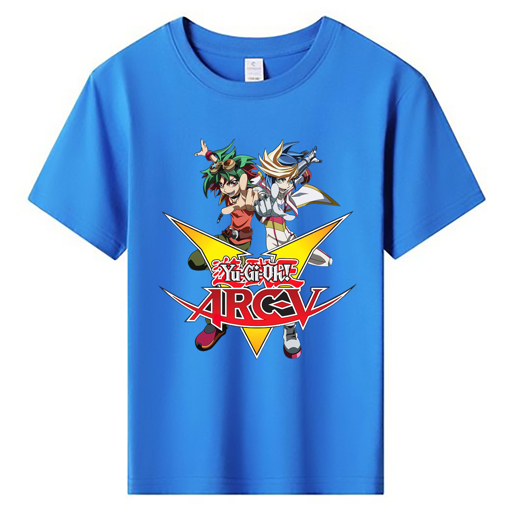 （画像用） 遊☆戯☆王 Yu-Gi-Oh! 綿100％キッズTシャツ（フロントプリント）